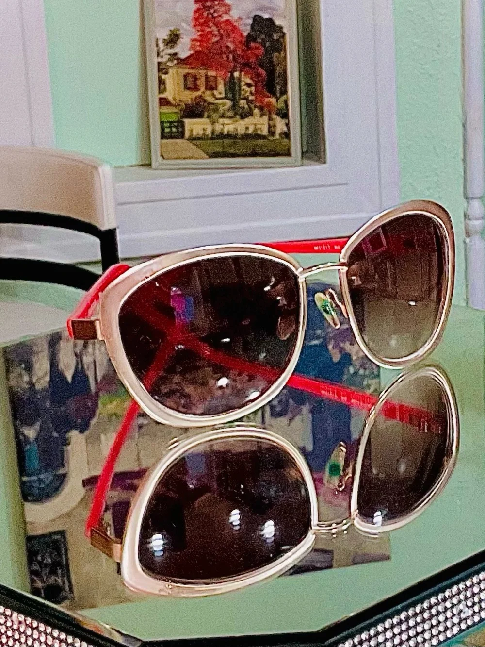 ISAAC MIZRAHI SUNGLASSES